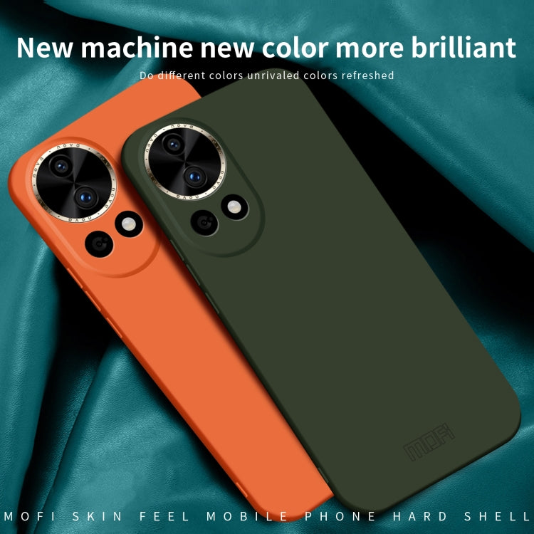 For Huawei nova 12 MOFI Qin Series Skin Feel All-inclusive PC Phone Case(Black) - Huawei Cases by MOFI | Online Shopping South Africa | PMC TechLife | Buy Now Pay Later Mobicred