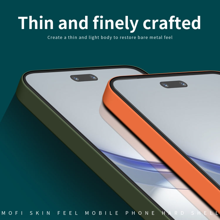 For Huawei nova 12 MOFI Qin Series Skin Feel All-inclusive PC Phone Case(Black) - Huawei Cases by MOFI | Online Shopping South Africa | PMC TechLife | Buy Now Pay Later Mobicred