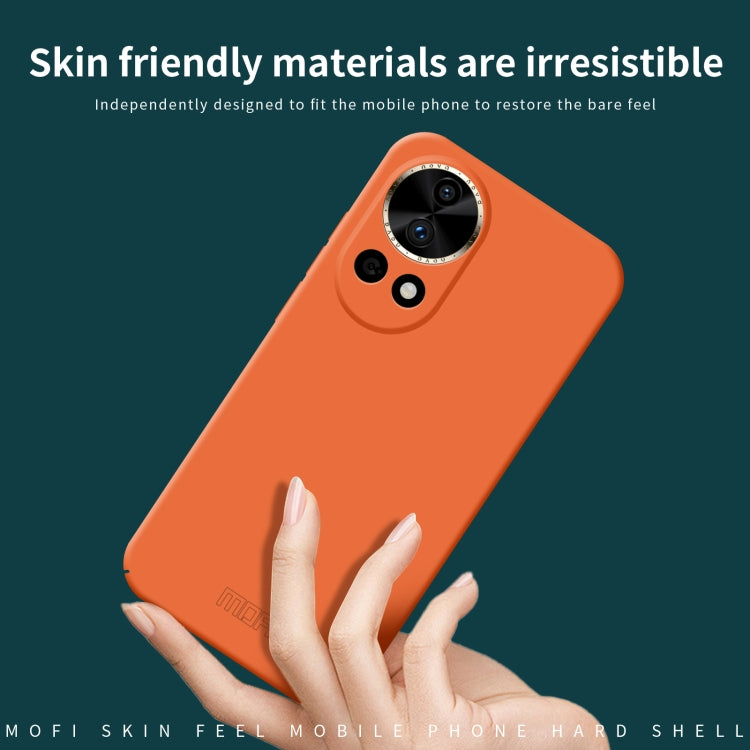 For Huawei nova 12 MOFI Qin Series Skin Feel All-inclusive PC Phone Case(Green) - Huawei Cases by MOFI | Online Shopping South Africa | PMC TechLife | Buy Now Pay Later Mobicred