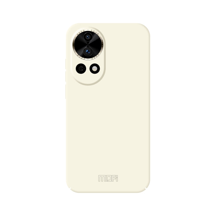 For Huawei nova 12 MOFI Qin Series Skin Feel All-inclusive PC Phone Case(Beige) - Huawei Cases by MOFI | Online Shopping South Africa | PMC TechLife | Buy Now Pay Later Mobicred
