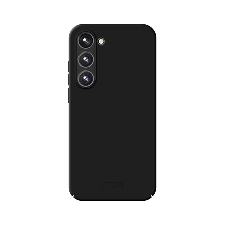 For Samsung Galaxy S23 5G MOFI Qin Series Skin Feel All-inclusive PC Phone Case(Black) - Galaxy S23 5G Cases by MOFI | Online Shopping South Africa | PMC TechLife | Buy Now Pay Later Mobicred