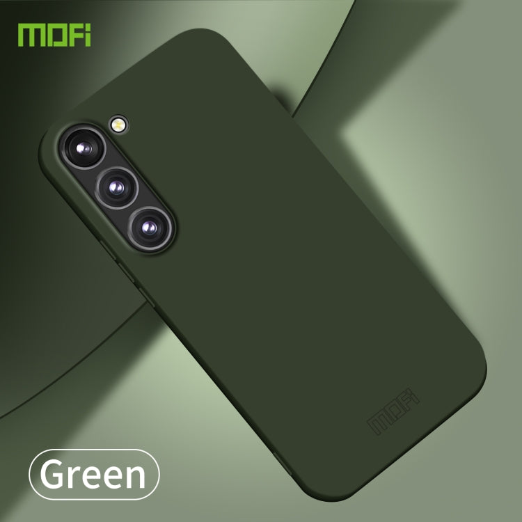 For Samsung Galaxy S23 5G MOFI Qin Series Skin Feel All-inclusive PC Phone Case(Green) - Galaxy S23 5G Cases by MOFI | Online Shopping South Africa | PMC TechLife | Buy Now Pay Later Mobicred