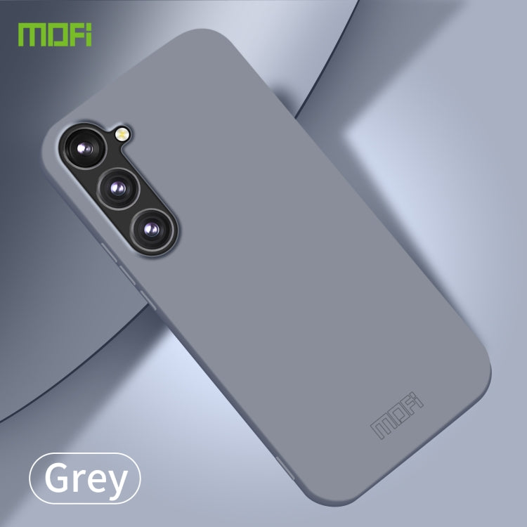 For Samsung Galaxy S23 FE 5G MOFI Qin Series Skin Feel All-inclusive PC Phone Case(Gray) - Galaxy Phone Cases by MOFI | Online Shopping South Africa | PMC TechLife | Buy Now Pay Later Mobicred