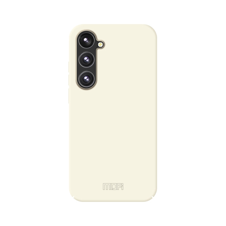 For Samsung Galaxy S23 FE 5G MOFI Qin Series Skin Feel All-inclusive PC Phone Case(Beige) - free shipping - PMC TechLife - Order now!