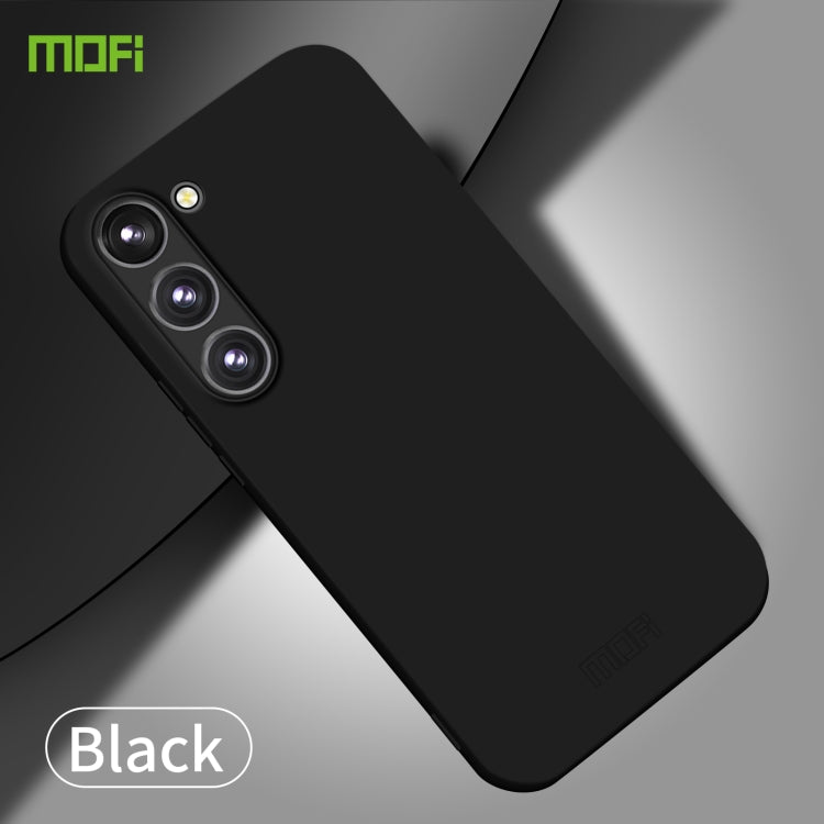 For Samsung Galaxy A34 5G MOFI Qin Series Skin Feel All-inclusive PC Phone Case(Black) - Galaxy Phone Cases by MOFI | Online Shopping South Africa | PMC TechLife | Buy Now Pay Later Mobicred