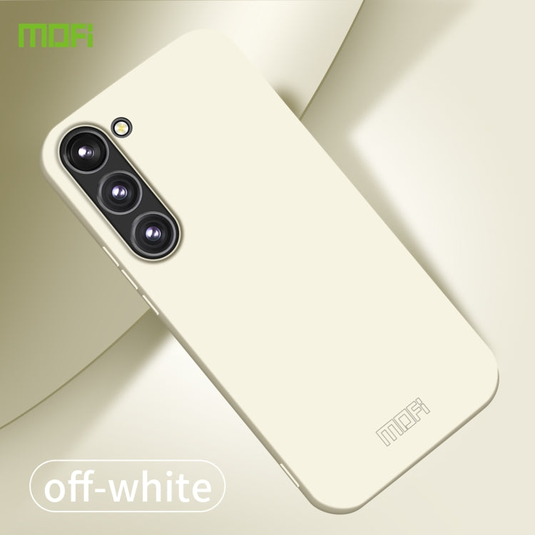 For Samsung Galaxy A34 5G MOFI Qin Series Skin Feel All-inclusive PC Phone Case(Beige) - free shipping - PMC TechLife - Order now!
