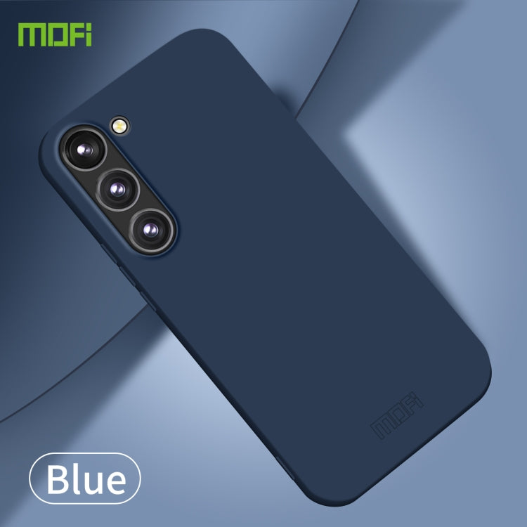 For Samsung Galaxy A54 5G MOFI Qin Series Skin Feel All-inclusive PC Phone Case(Blue) - Galaxy Phone Cases by MOFI | Online Shopping South Africa | PMC TechLife