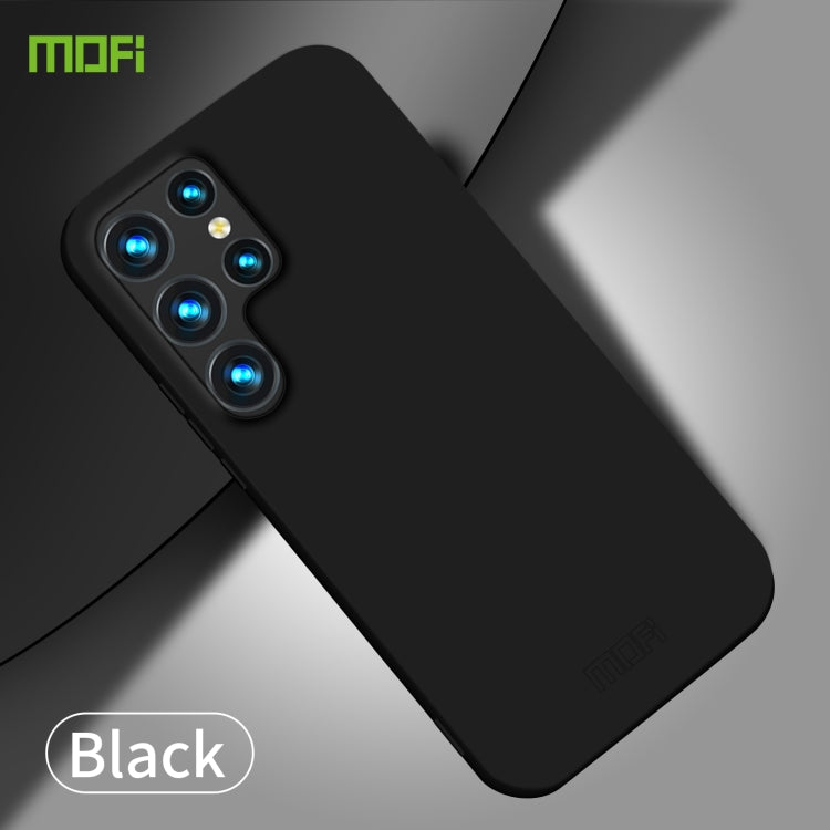 For Samsung Galaxy S23 Ultra 5G MOFI Qin Series Skin Feel All-inclusive PC Phone Case(Black) - Galaxy S23 Ultra 5G Cases by MOFI | Online Shopping South Africa | PMC TechLife