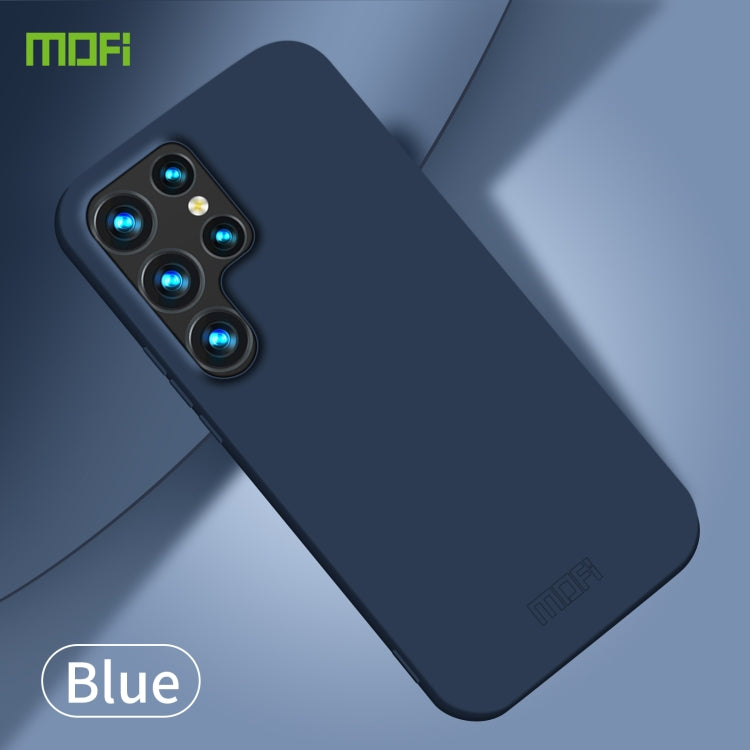 For Samsung Galaxy S23 Ultra 5G MOFI Qin Series Skin Feel All-inclusive PC Phone Case(Blue) - Galaxy S23 Ultra 5G Cases by MOFI | Online Shopping South Africa | PMC TechLife | Buy Now Pay Later Mobicred