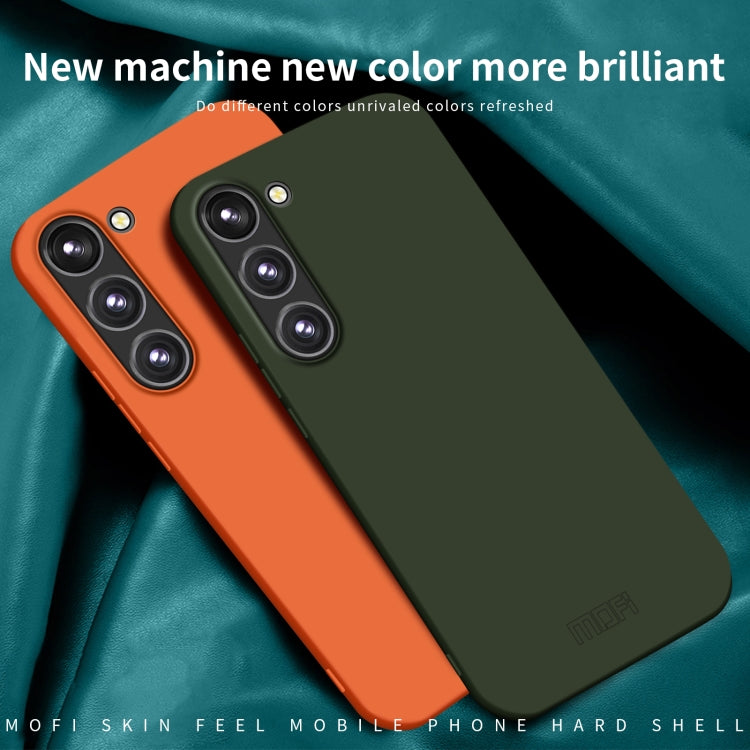 For Samsung Galaxy S24 5G MOFI Qin Series Skin Feel All-inclusive PC Phone Case(Gray) - Galaxy S24 5G Cases by MOFI | Online Shopping South Africa | PMC TechLife