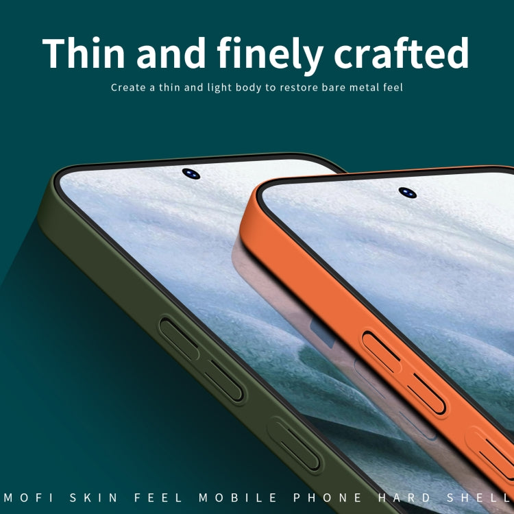 For Samsung Galaxy S24+ 5G MOFI Qin Series Skin Feel All-inclusive PC Phone Case(Beige) - Galaxy S24+ 5G Cases by MOFI | Online Shopping South Africa | PMC TechLife