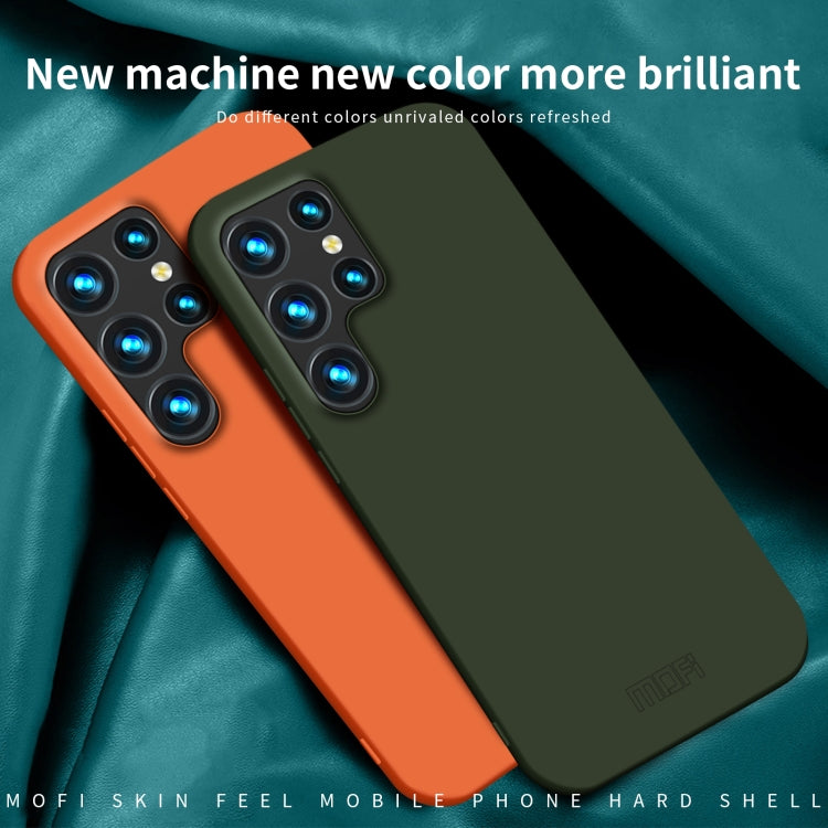 For Samsung Galaxy S24 Ultra 5G MOFI Qin Series Skin Feel All-inclusive PC Phone Case(Gray) - Galaxy S24 Ultra 5G Cases by MOFI | Online Shopping South Africa | PMC TechLife