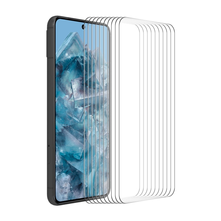 For Google Pixel 8 Pro 10pcs ENKAY Hat-Prince 0.26mm 9H 2.5D High Aluminum-silicon Tempered Glass Film - free shipping - PMC TechLife - Order now!