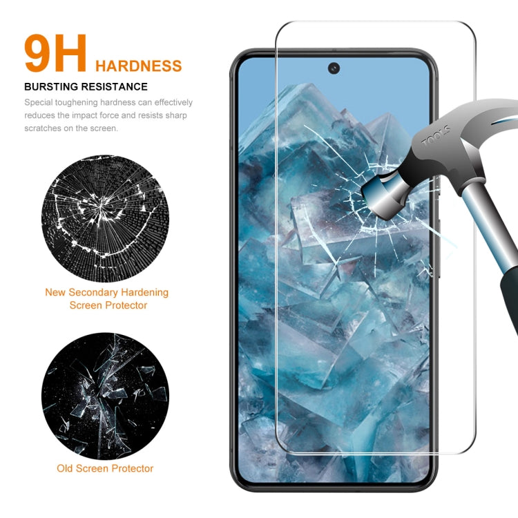 For Google Pixel 8 Pro 10pcs ENKAY Hat-Prince 0.26mm 9H 2.5D High Aluminum-silicon Tempered Glass Film - free shipping - PMC TechLife - Order now!