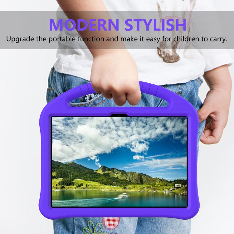 For Teclast P40HD 2022 / P40S 2023 EVA Shockproof Tablet Case with Holder(Purple) - Teclast by PMC TechLife | Online Shopping South Africa | PMC TechLife | Buy Now Pay Later Mobicred