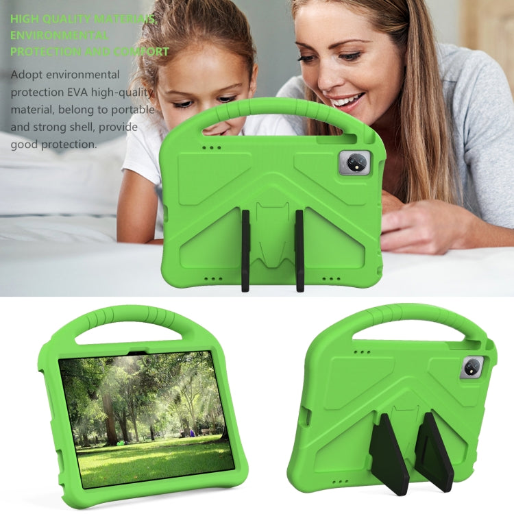 For Blackview Tab 8 WiFi 10.1 2023 EVA Shockproof Tablet Case with Holder(Green) - Others by PMC TechLife | Online Shopping South Africa | PMC TechLife