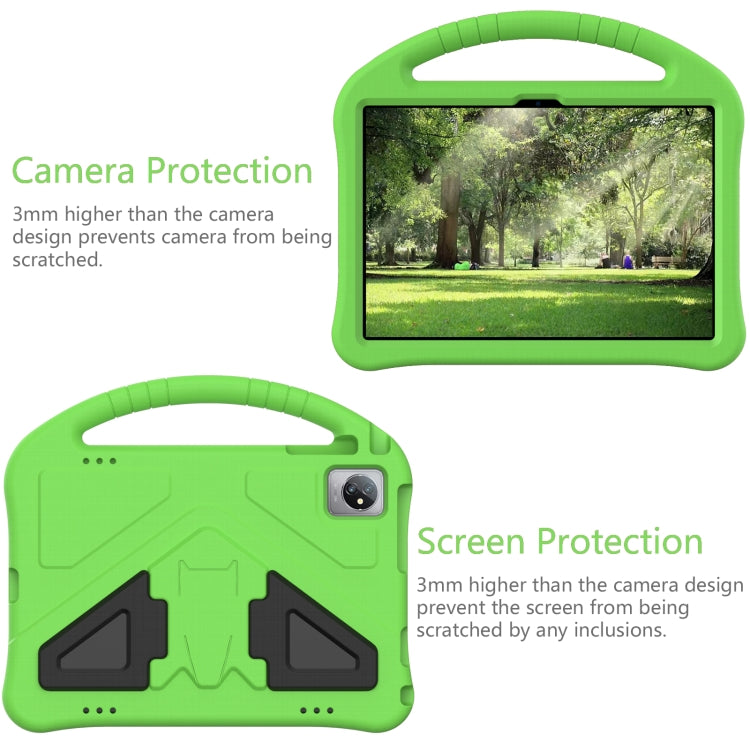 For Blackview Tab 8 WiFi 10.1 2023 EVA Shockproof Tablet Case with Holder(Green) - Others by PMC TechLife | Online Shopping South Africa | PMC TechLife