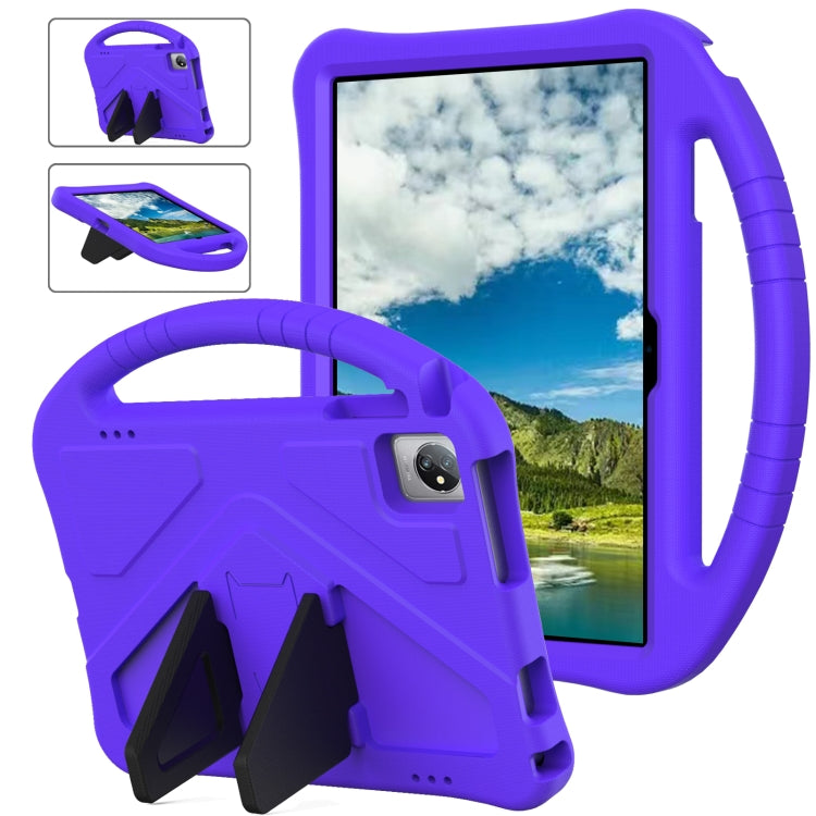 For Blackview Tab 8 WiFi 10.1 2023 EVA Shockproof Tablet Case with Holder(Purple) - Others by PMC TechLife | Online Shopping South Africa | PMC TechLife