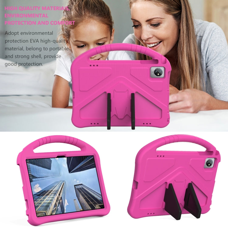 For Blackview Tab 70 WiFi 2023 EVA Shockproof Tablet Case with Holder(Rose Red) - Others by PMC TechLife | Online Shopping South Africa | PMC TechLife