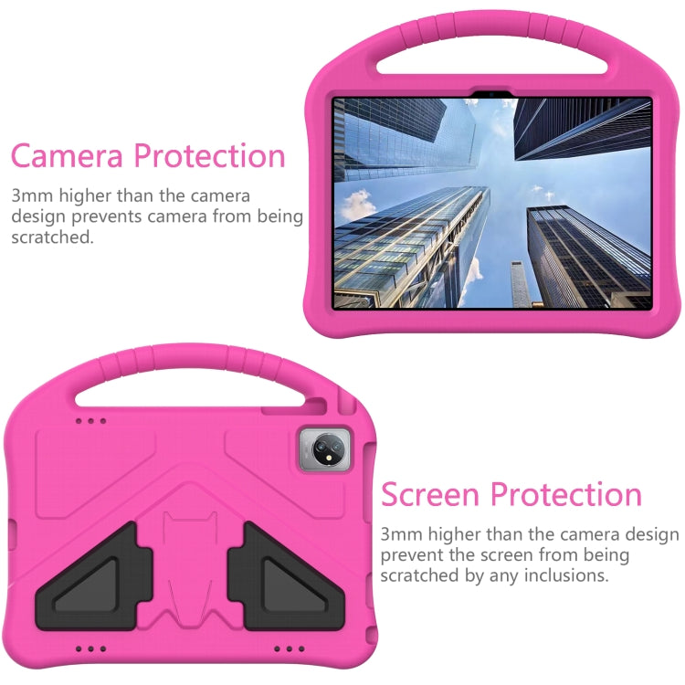 For Blackview Tab 70 WiFi 2023 EVA Shockproof Tablet Case with Holder(Rose Red) - Others by PMC TechLife | Online Shopping South Africa | PMC TechLife