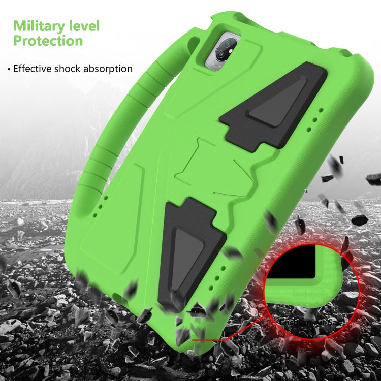 For Blackview OSCAL Pad 60 2022 EVA Shockproof Tablet Case with Holder(Green) - Others by PMC TechLife | Online Shopping South Africa | PMC TechLife | Buy Now Pay Later Mobicred