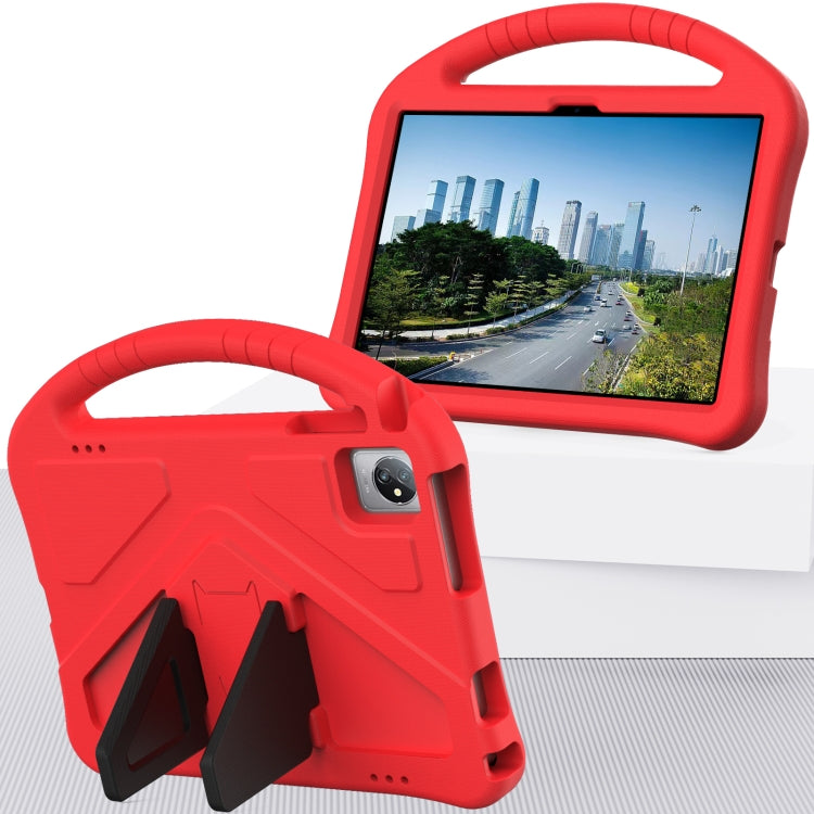 For Blackview OSCAL Pad 60 2022 EVA Shockproof Tablet Case with Holder(Red) - Others by PMC TechLife | Online Shopping South Africa | PMC TechLife