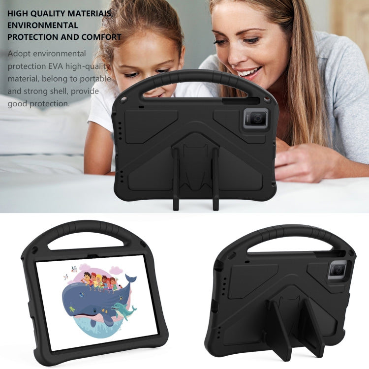 For Blackview Tab 11 WiFi 2023 / SE / 2021 EVA Shockproof Tablet Case with Holder(Black) - Others by PMC TechLife | Online Shopping South Africa | PMC TechLife