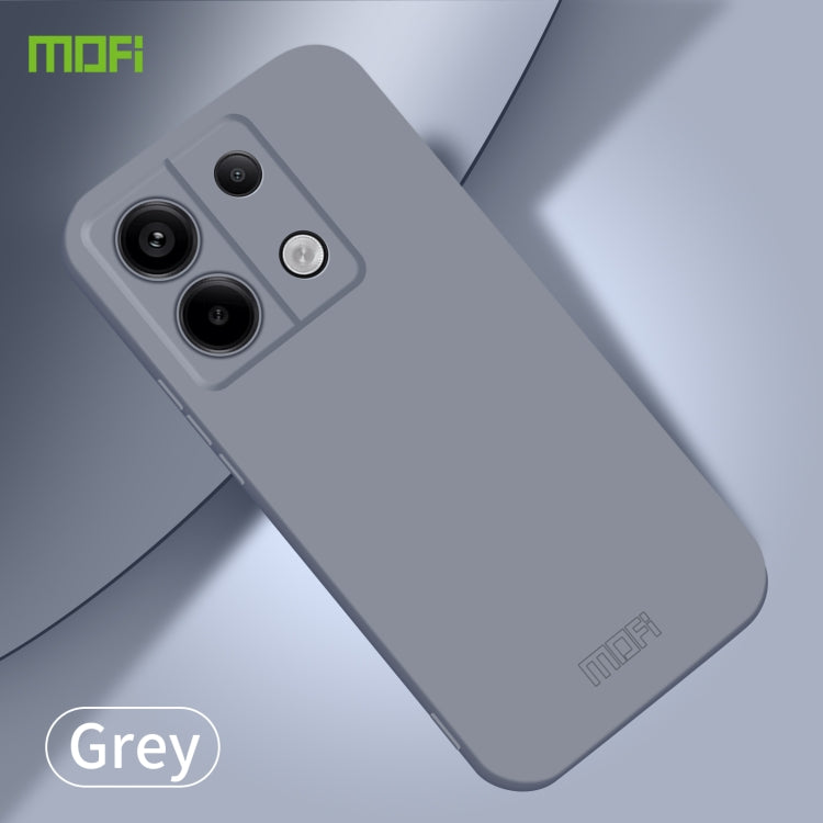 For Xiaomi Redmi Note 13 Pro 5G MOFI Qin Series Skin Feel All-inclusive PC Phone Case(Gray) - Xiaomi Cases by MOFI | Online Shopping South Africa | PMC TechLife | Buy Now Pay Later Mobicred