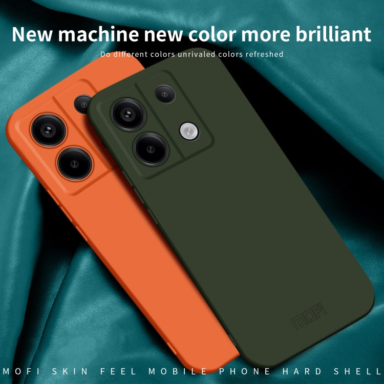 For Xiaomi Redmi Note 13 Pro 5G MOFI Qin Series Skin Feel All-inclusive PC Phone Case(Gray) - Xiaomi Cases by MOFI | Online Shopping South Africa | PMC TechLife | Buy Now Pay Later Mobicred
