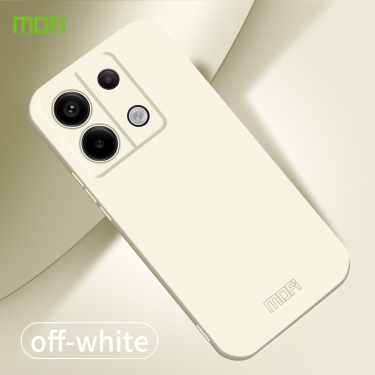 For Xiaomi Redmi Note 13 Pro MOFI Qin Series Skin Feel All-inclusive PC Phone Case(Beige) - Note 13 Pro Cases by MOFI | Online Shopping South Africa | PMC TechLife