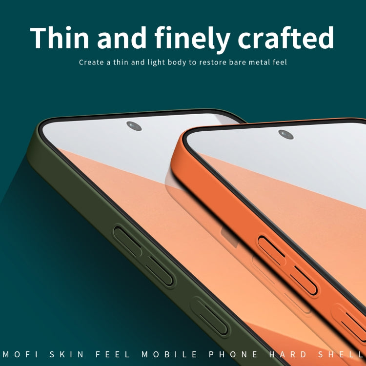 For Xiaomi Redmi Note 13 Pro+ MOFI Qin Series Skin Feel All-inclusive PC Phone Case(Black) - Xiaomi Cases by MOFI | Online Shopping South Africa | PMC TechLife | Buy Now Pay Later Mobicred