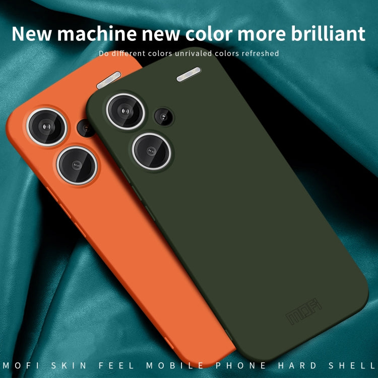 For Xiaomi Redmi Note 13 Pro+ MOFI Qin Series Skin Feel All-inclusive PC Phone Case(Blue) - Xiaomi Cases by MOFI | Online Shopping South Africa | PMC TechLife | Buy Now Pay Later Mobicred
