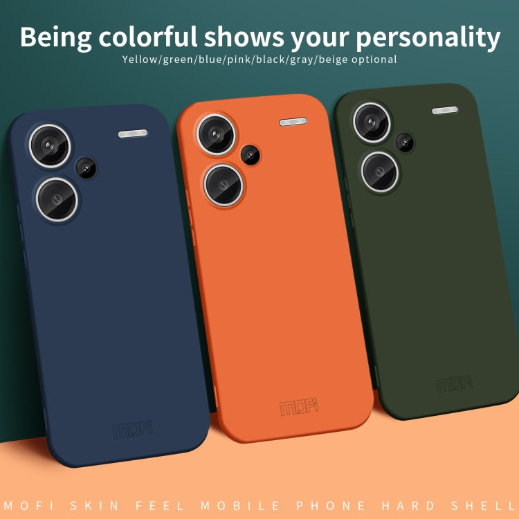 For Xiaomi Redmi Note 13 Pro+ MOFI Qin Series Skin Feel All-inclusive PC Phone Case(Blue) - Xiaomi Cases by MOFI | Online Shopping South Africa | PMC TechLife | Buy Now Pay Later Mobicred