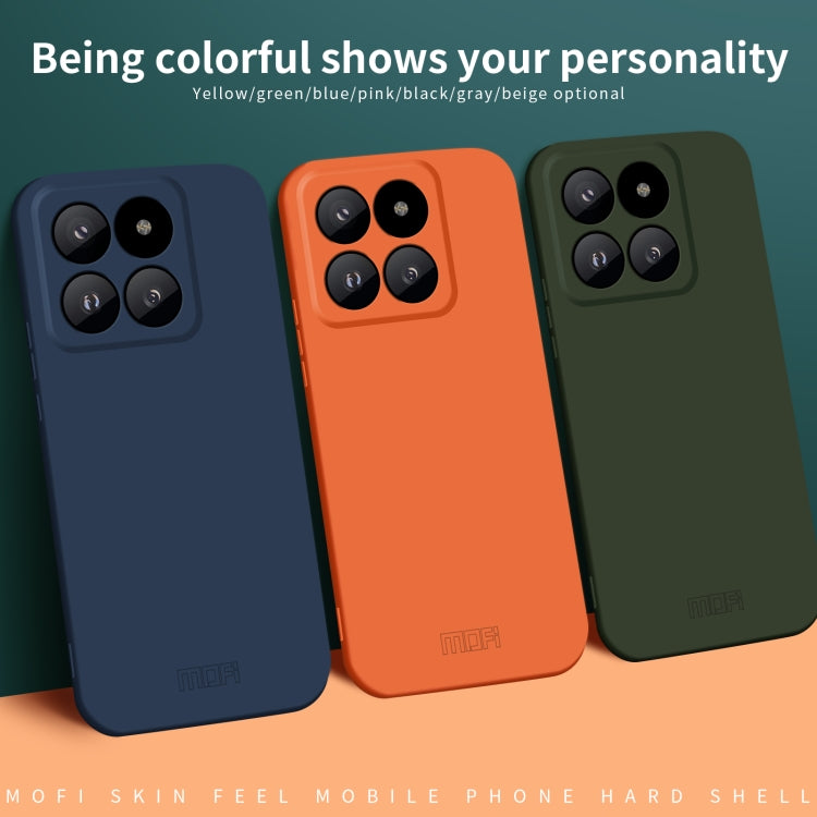 For Xiaomi 14 Pro MOFI Qin Series Skin Feel All-inclusive PC Phone Case(Black) - 14 Pro Cases by MOFI | Online Shopping South Africa | PMC TechLife