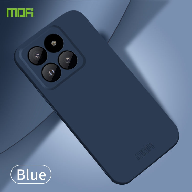 For Xiaomi 14 Pro MOFI Qin Series Skin Feel All-inclusive PC Phone Case(Blue) - 14 Pro Cases by MOFI | Online Shopping South Africa | PMC TechLife