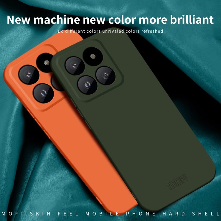 For Xiaomi 14 Pro MOFI Qin Series Skin Feel All-inclusive PC Phone Case(Gray) - 14 Pro Cases by MOFI | Online Shopping South Africa | PMC TechLife | Buy Now Pay Later Mobicred
