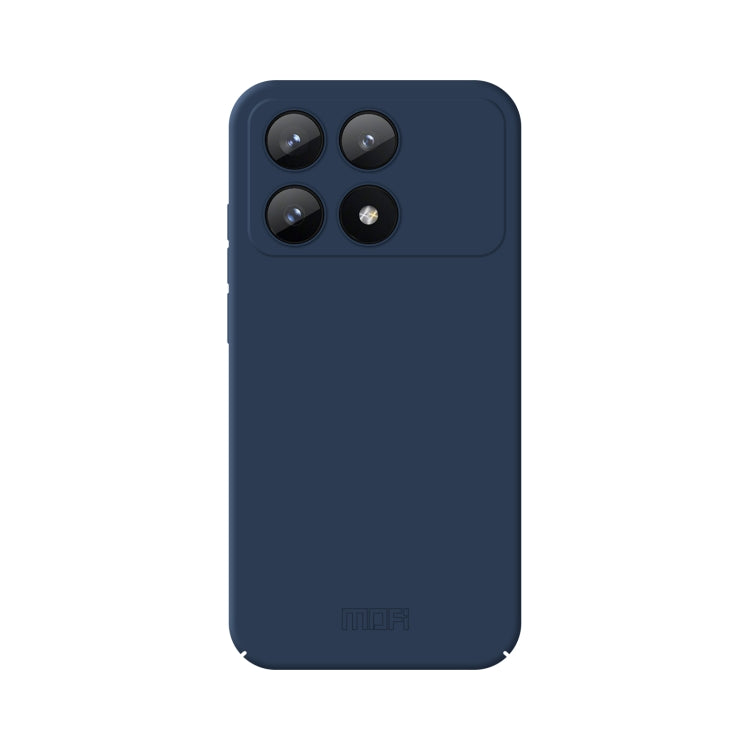 For Xiaomi Redmi K70E MOFI Qin Series Skin Feel All-inclusive PC Phone Case(Blue) - K70E Cases by MOFI | Online Shopping South Africa | PMC TechLife | Buy Now Pay Later Mobicred