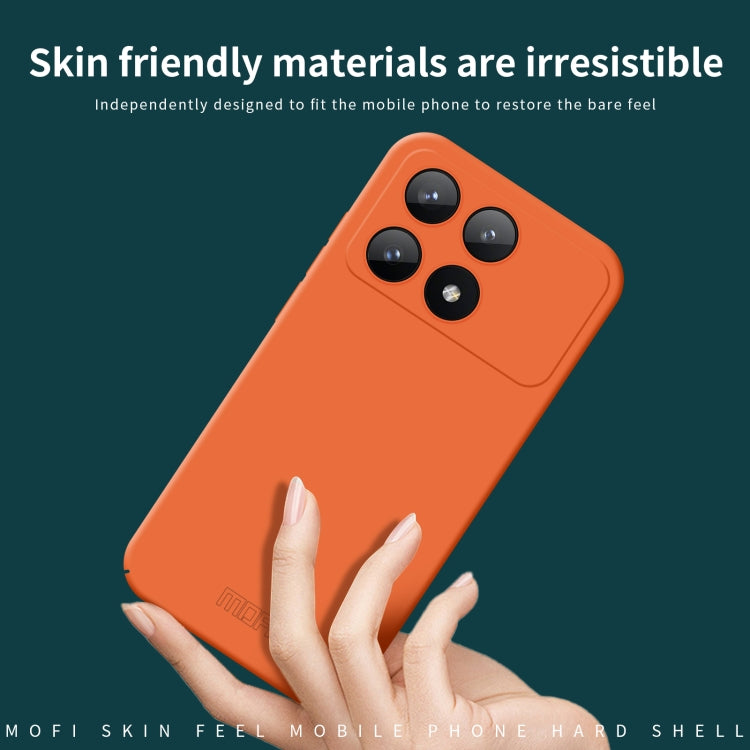 For Xiaomi Redmi K70E MOFI Qin Series Skin Feel All-inclusive PC Phone Case(Green) - free shipping - PMC TechLife - Order now!