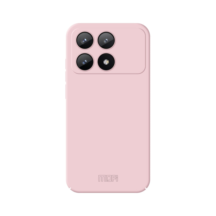 For Xiaomi Redmi K70E MOFI Qin Series Skin Feel All-inclusive PC Phone Case(Pink) - Xiaomi Cases by MOFI | Online Shopping South Africa | PMC TechLife | Buy Now Pay Later Mobicred
