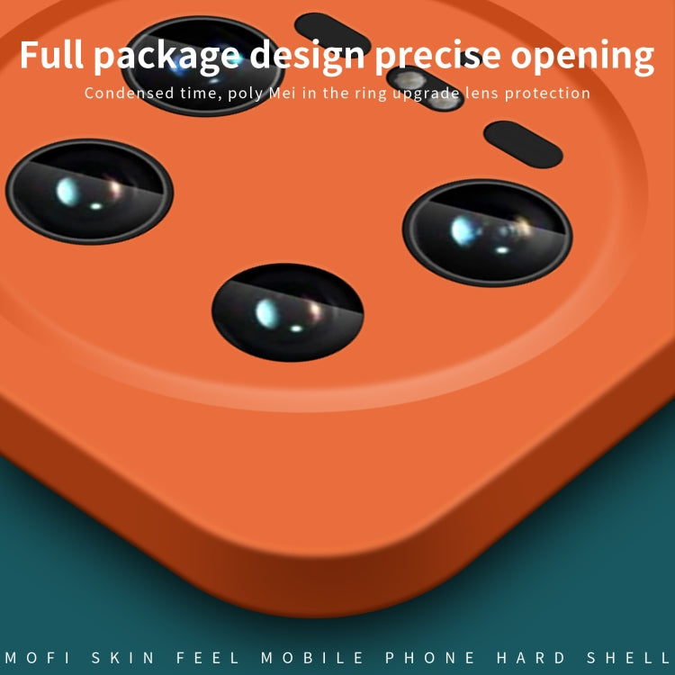 For Xiaomi 14 Ultra MOFI Qin Series Skin Feel All-inclusive PC Phone Case(Gray) - 14 Ultra Cases by MOFI | Online Shopping South Africa | PMC TechLife