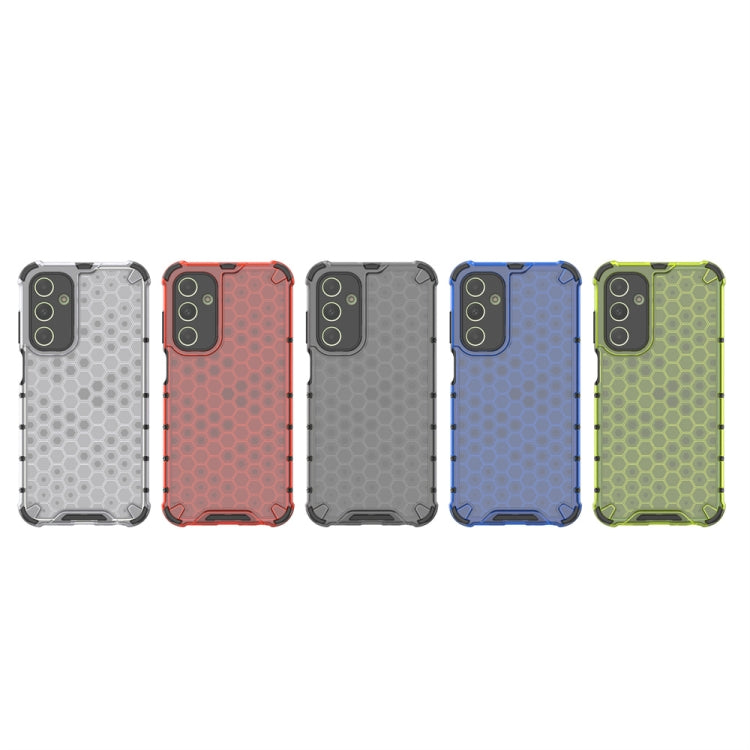 For Samsung Galaxy A25 5G Shockproof Honeycomb Phone Case(White) - Galaxy Phone Cases by PMC TechLife | Online Shopping South Africa | PMC TechLife