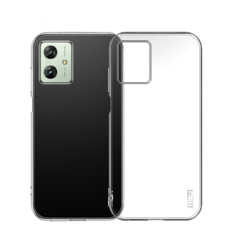 For Motorola Moto G54 MOFI Ming Series Ultra-thin TPU Phone Case(Transparent) - Motorola Cases by MOFI | Online Shopping South Africa | PMC TechLife