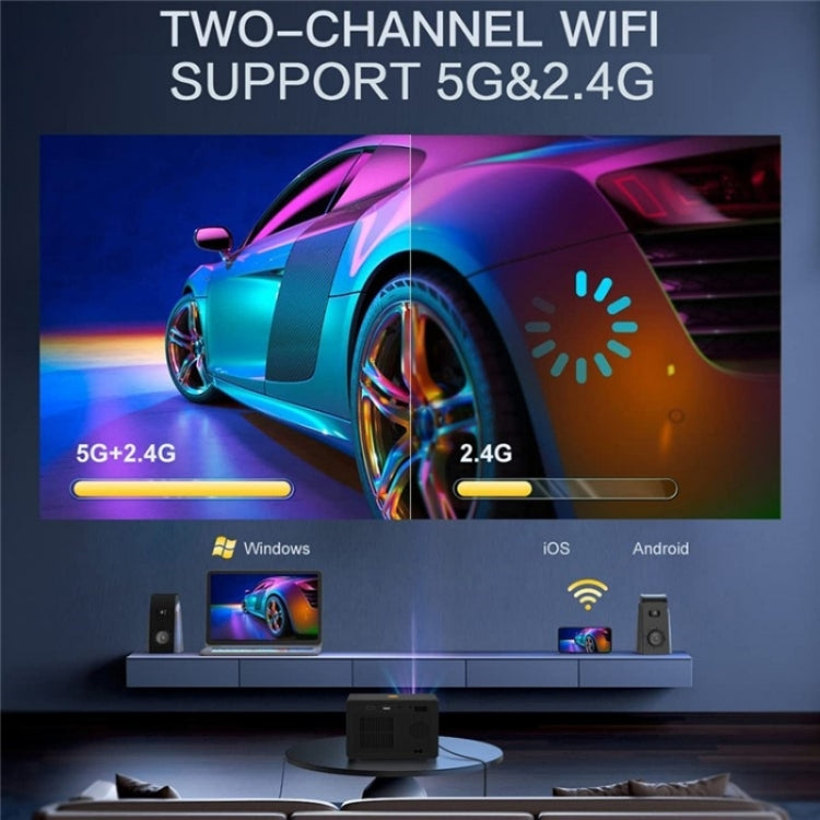 Y7 Portable HD Projector Media Player(AU Plug) - LED Projector by PMC TechLife | Online Shopping South Africa | PMC TechLife | Buy Now Pay Later Mobicred