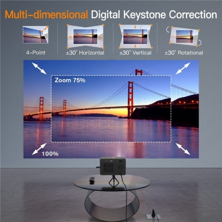 Y7 Portable HD Projector Media Player(AU Plug) - LED Projector by PMC TechLife | Online Shopping South Africa | PMC TechLife | Buy Now Pay Later Mobicred