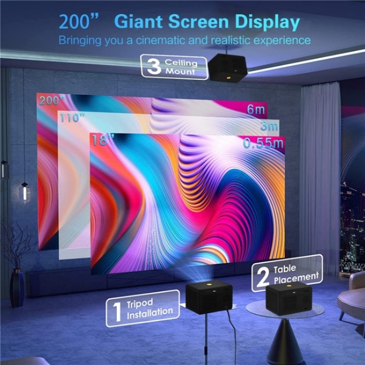 Y7 Portable HD Projector Media Player(UK Plug) - LED Projector by PMC TechLife | Online Shopping South Africa | PMC TechLife | Buy Now Pay Later Mobicred