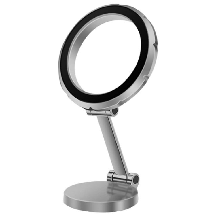 G118 1080-Degree Rotating Folding Magnetic Phone Holder Dashboard Suction Cup Car Mount(Silver) - Car Holders by PMC TechLife | Online Shopping South Africa | PMC TechLife | Buy Now Pay Later Mobicred
