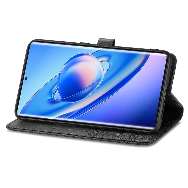 For Blackview A200 Pro Mandala Flower Embossed Leather Phone Case(Black) - More Brand by PMC TechLife | Online Shopping South Africa | PMC TechLife | Buy Now Pay Later Mobicred