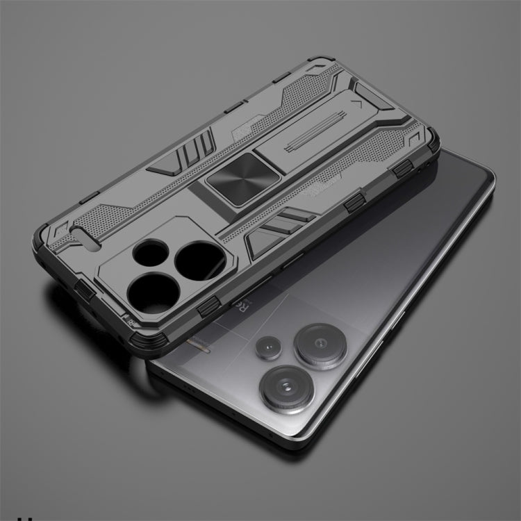 For Redmi Note 13 Pro 5G Supersonic Armor PC Hybrid TPU Phone Case(Red) - free shipping - PMC TechLife - Order now!