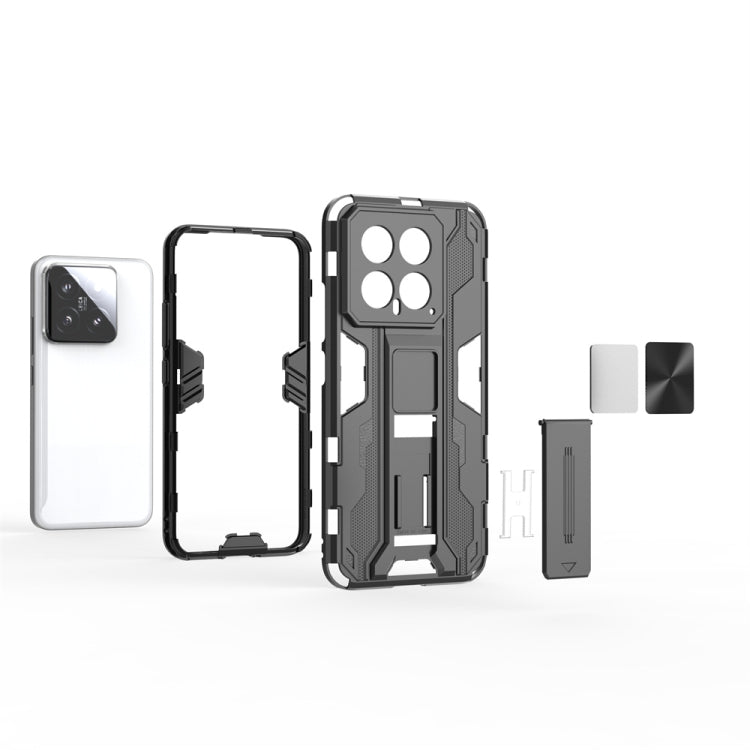 For Xiaomi 14 Supersonic Armor PC Hybrid TPU Phone Case(Blue) - 14 Cases by PMC TechLife | Online Shopping South Africa | PMC TechLife