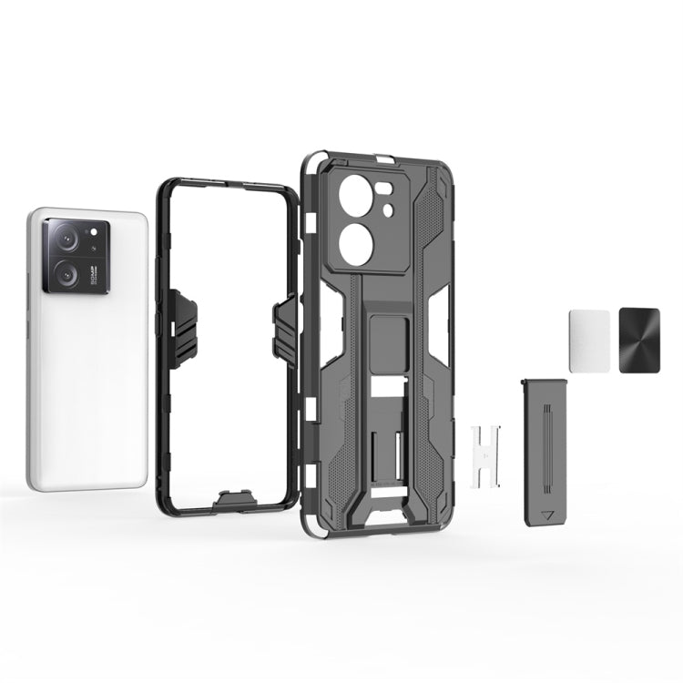 For Xiaomi 13T Supersonic Armor PC Hybrid TPU Phone Case(Green) - Xiaomi Cases by PMC TechLife | Online Shopping South Africa | PMC TechLife | Buy Now Pay Later Mobicred